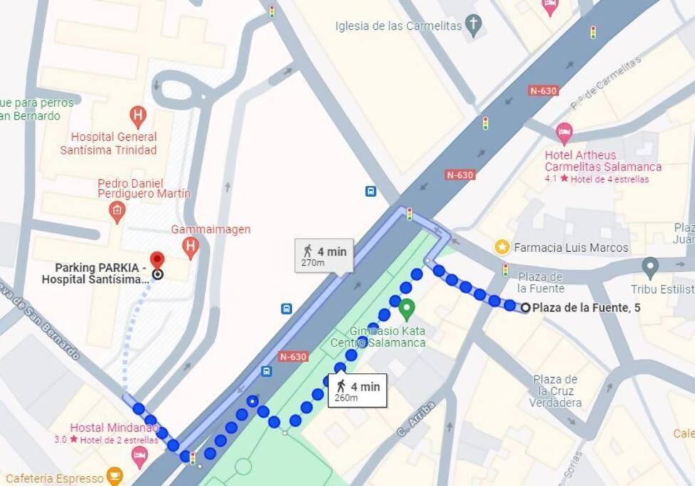 살라망카 Alojamiento Plaza La Fuente Centro 아파트 외부 사진